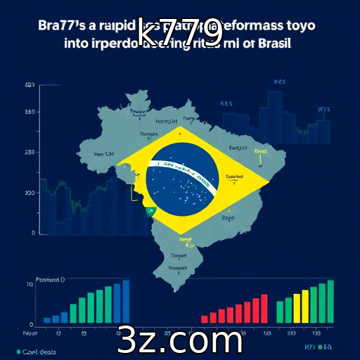 Expansão acelerada de plataformas de apostas no Brasil